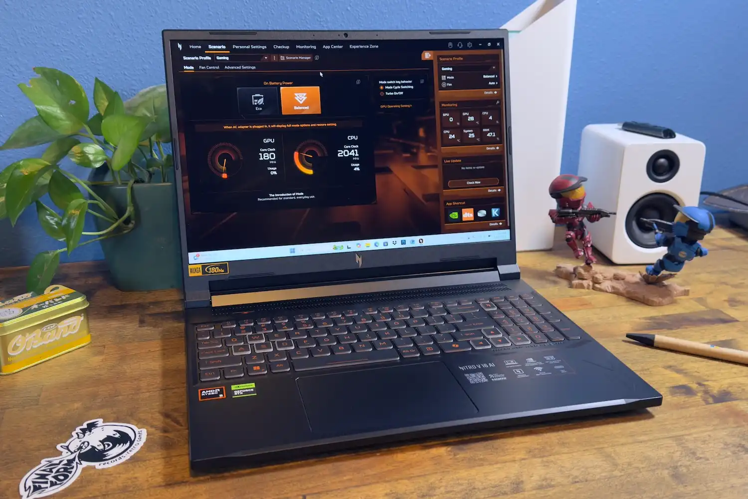 بهترین لپتاپهای 2026 | راهنمای خرید از اقتصادی تا گیمینگ 4 Acer Nitro V 16 AI — بهترین لپتاپ گیمینگ اقتصادی
