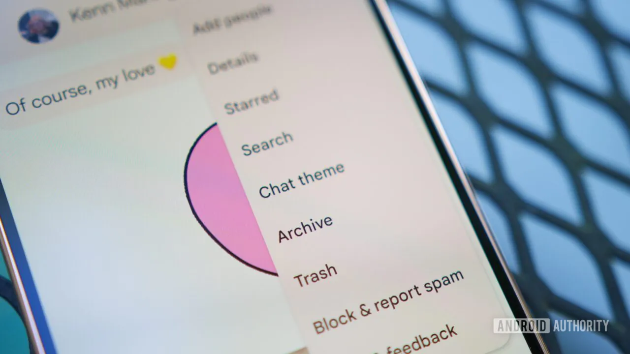آموزش تغییر تم و پسزمینه چت در Google Messages 1 آموزش تغییر تم و پسزمینه چت در Google Messages