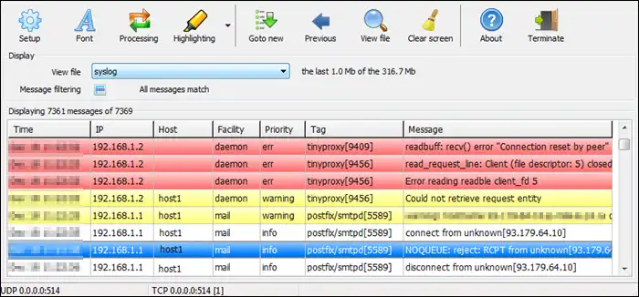 بهترین سرورهای Syslog برای لینوکس و ویندوز | 16 گزینه رایگان و پولی 5 بهترین سرورهای Syslog برای لینوکس و ویندوز | 16 گزینه رایگان و پولی