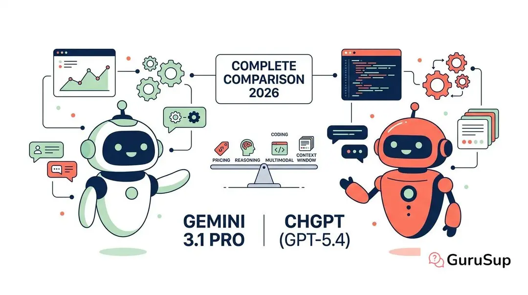 ChatGPT یا Gemini؛ کدام بهتر است؟ مقایسه کامل 2026