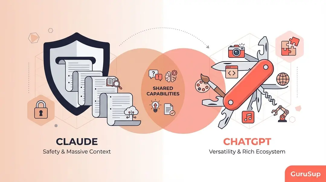 Claude یا ChatGPT؛ کدام بهتر است؟ مقایسه کامل و کاربردی 4 Claude یا ChatGPT؛ کدام بهتر است؟ مقایسه کامل و کاربردی
